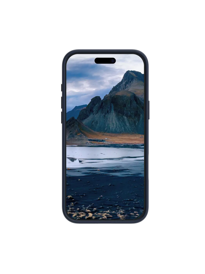 Iceland Ultra D3O MagSafe Kickstand - iPhone 16 Pro - Blau