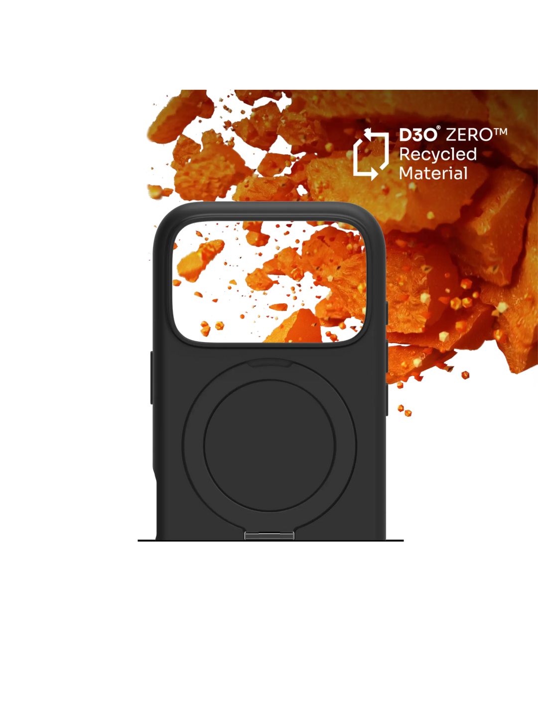 Iceland Ultra D3O MS Kick - iPhone 18 Pro/17 Pro -Black