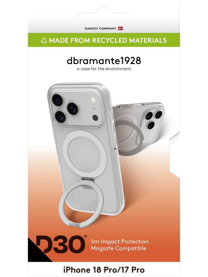 Iceland Ultra D3O MS Kick - iPhone 18 Pro/17 Pro -Clear