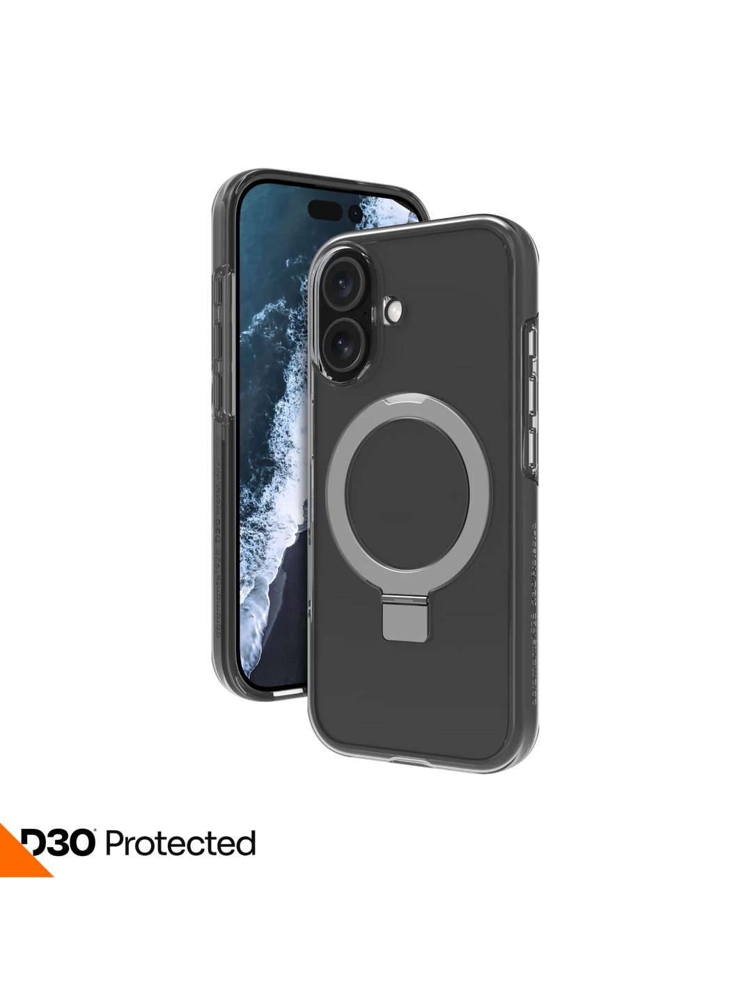 Iceland Ultra D3O MagSafe Kickstand - iPhone 17 - Clear Phone Case