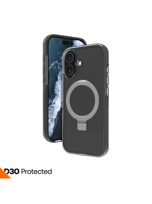 Iceland Ultra D3O MagSafe Kickstand - iPhone 17 - Clear Phone Case