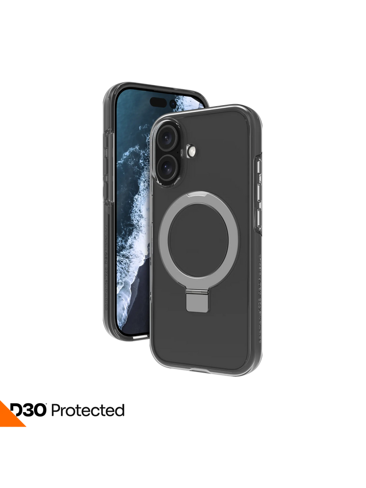 Iceland Ultra D3O MagSafe Kickstand - iPhone 17 - Clear Phone Case