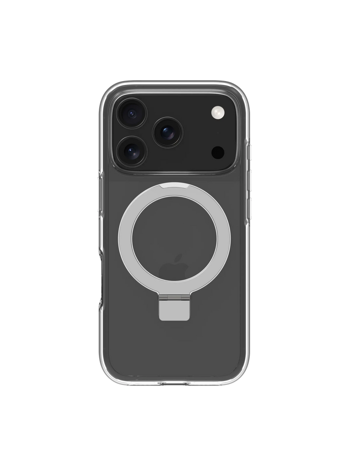 Iceland Ultra D3O MagSafe Kickstand - iPhone 17 Pro - Clear Phone Case