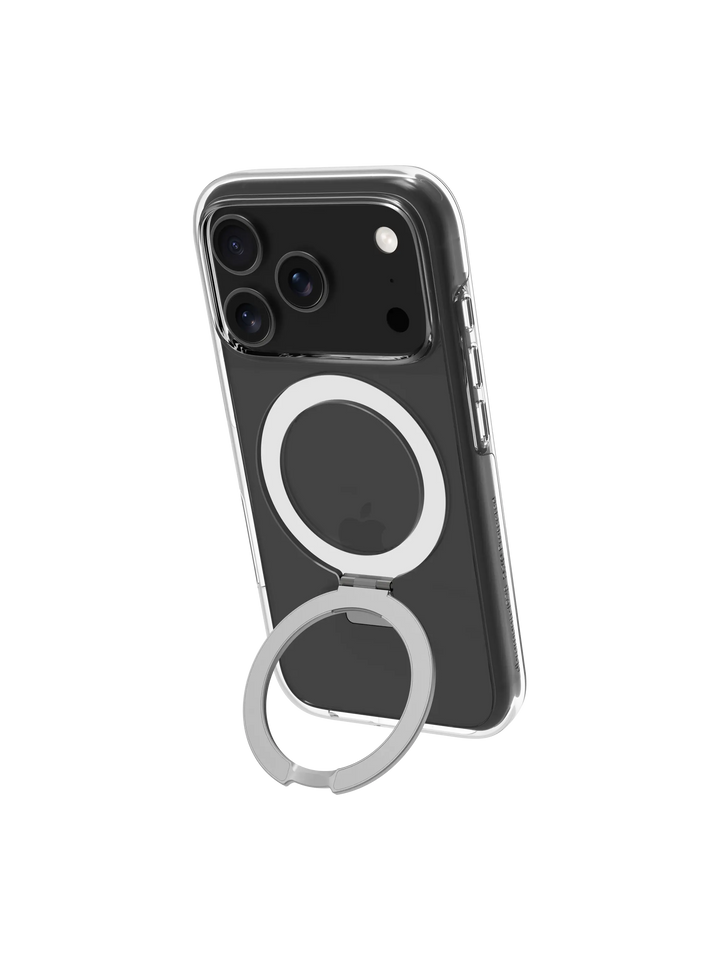 Iceland Ultra D3O MagSafe Kickstand - iPhone 17 Pro - Clear Phone Case