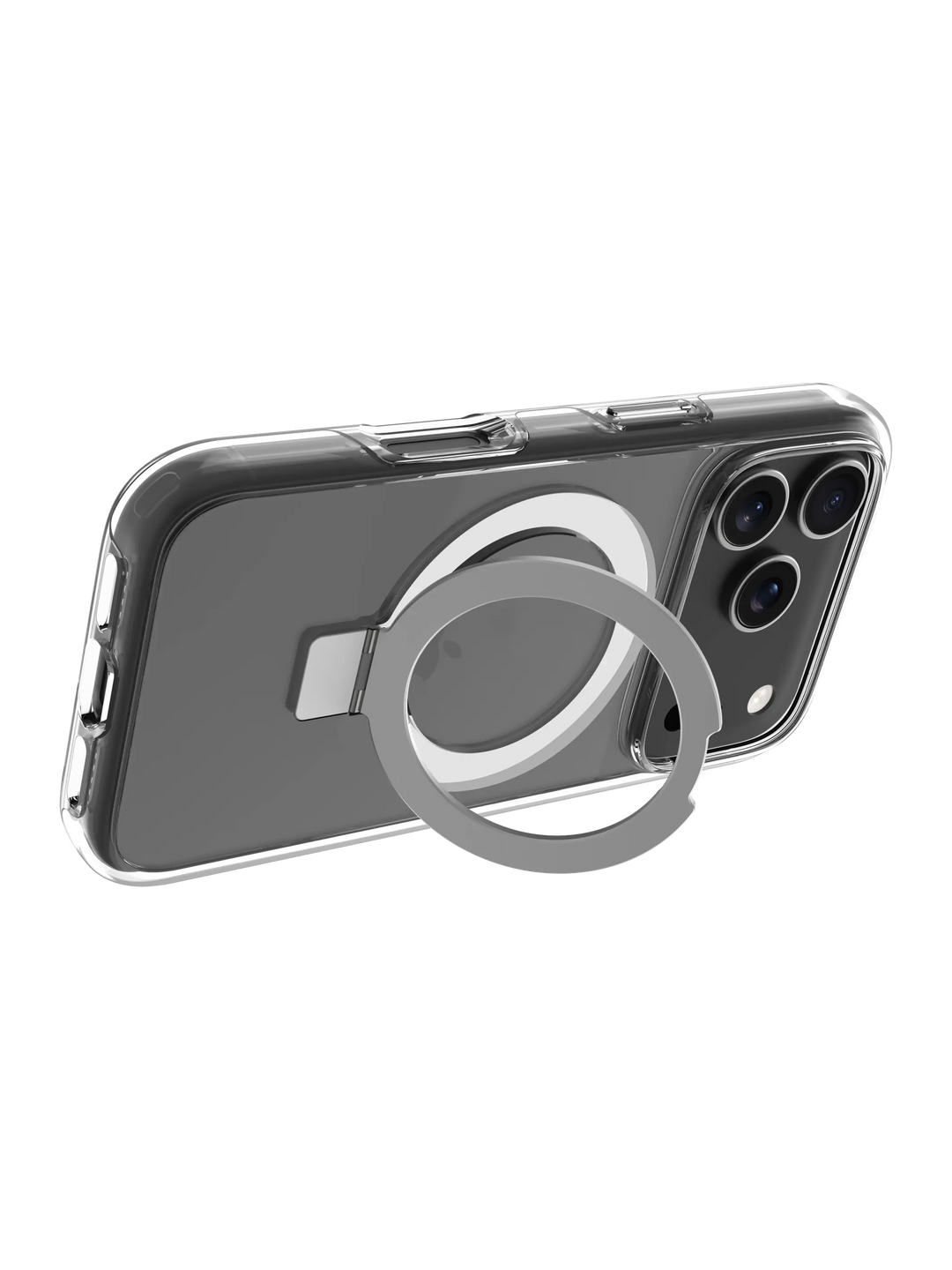 Iceland Ultra D3O MagSafe Kickstand - iPhone 17 Pro - Clear Phone Case