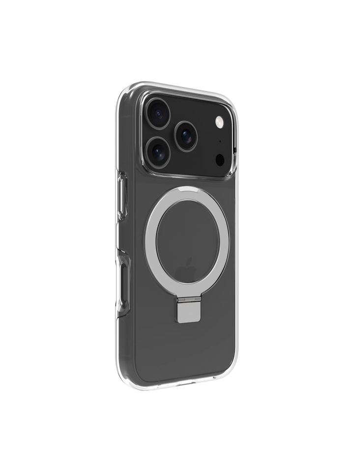Iceland Ultra D3O MagSafe Kickstand - iPhone 17 Pro - Clear Phone Case