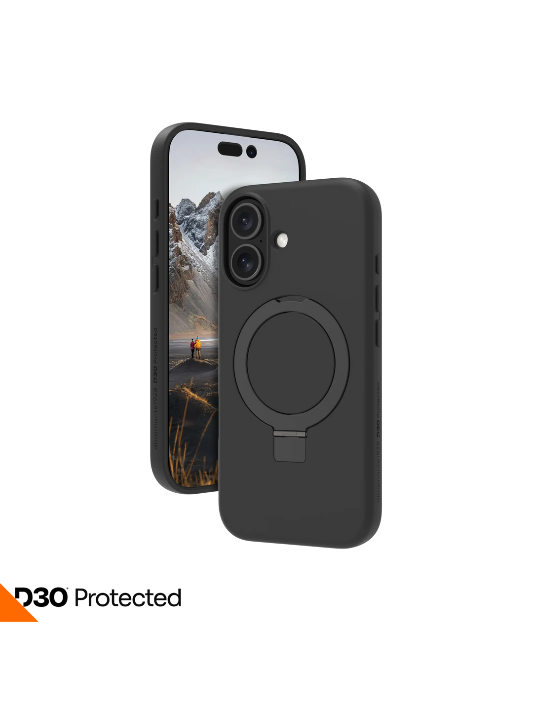 Iceland Ultra D3O MagSafe Kickstand - iPhone 17 - Black