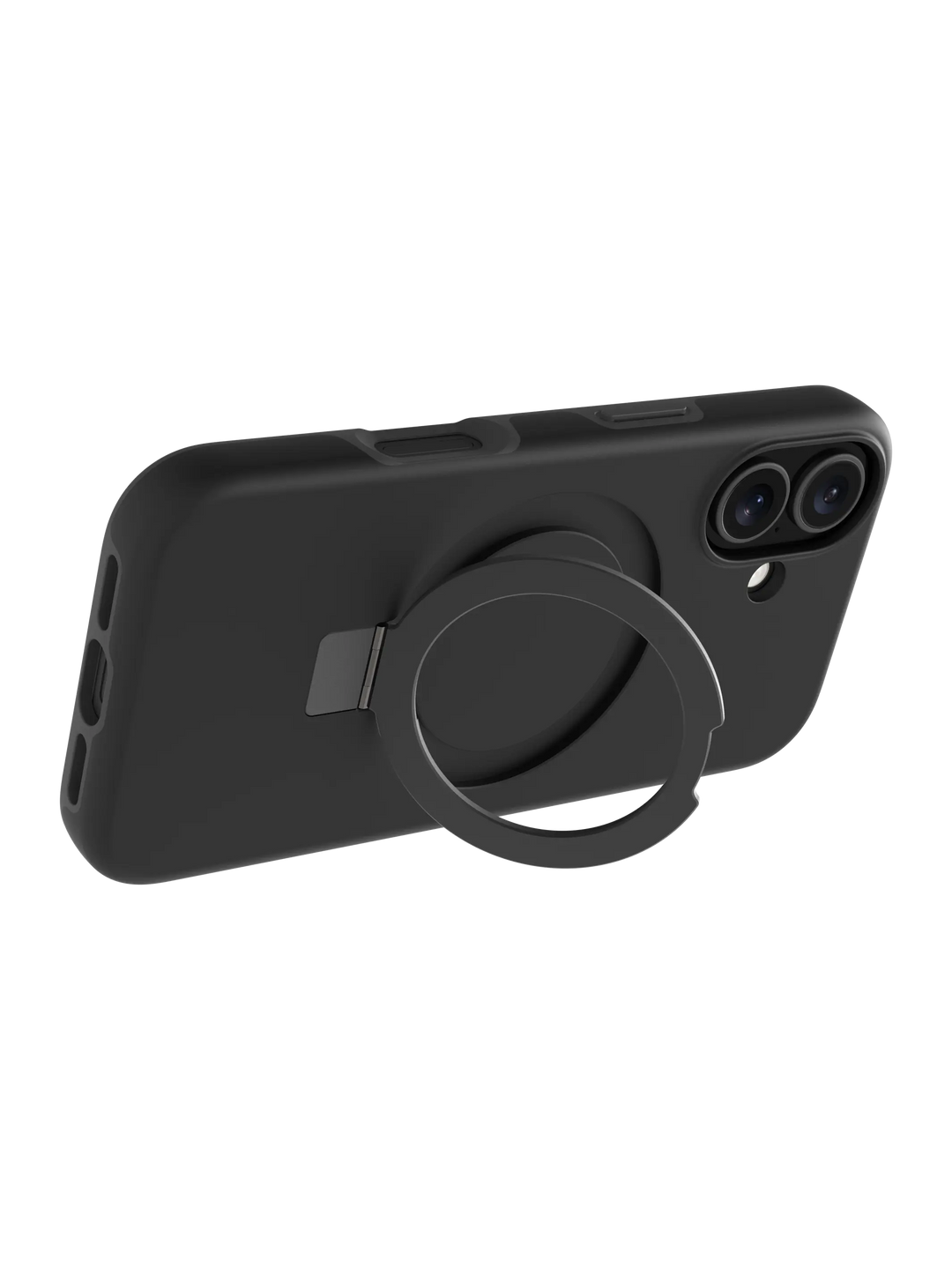 Iceland Ultra D3O MagSafe Kickstand - iPhone 17 - Black Phone Case