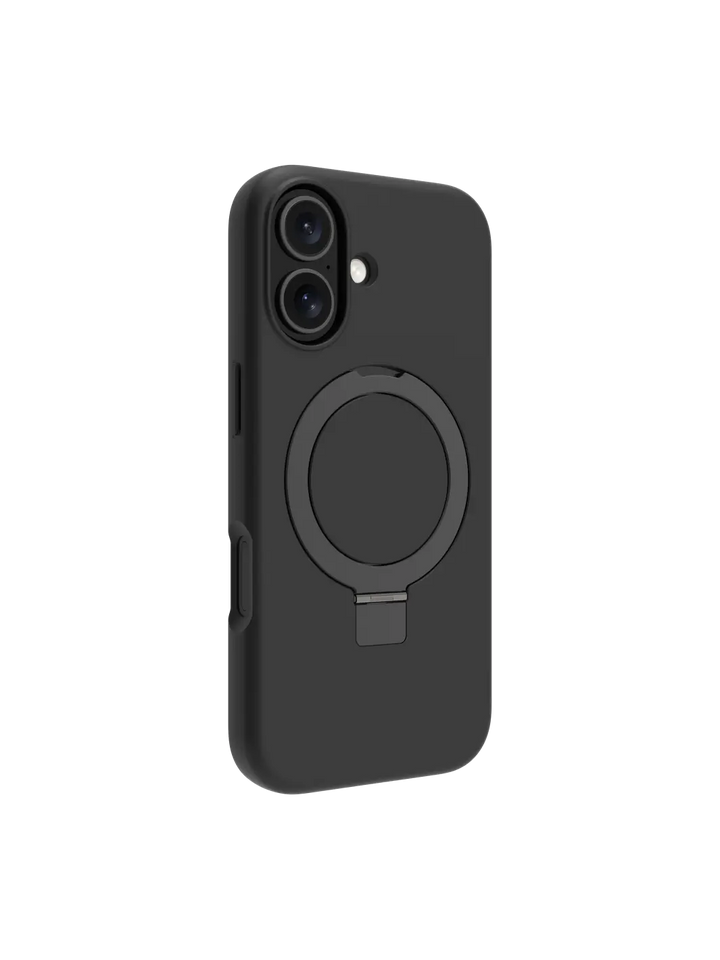 Iceland Ultra D3O MagSafe Kickstand - iPhone 17 - Black Phone Case