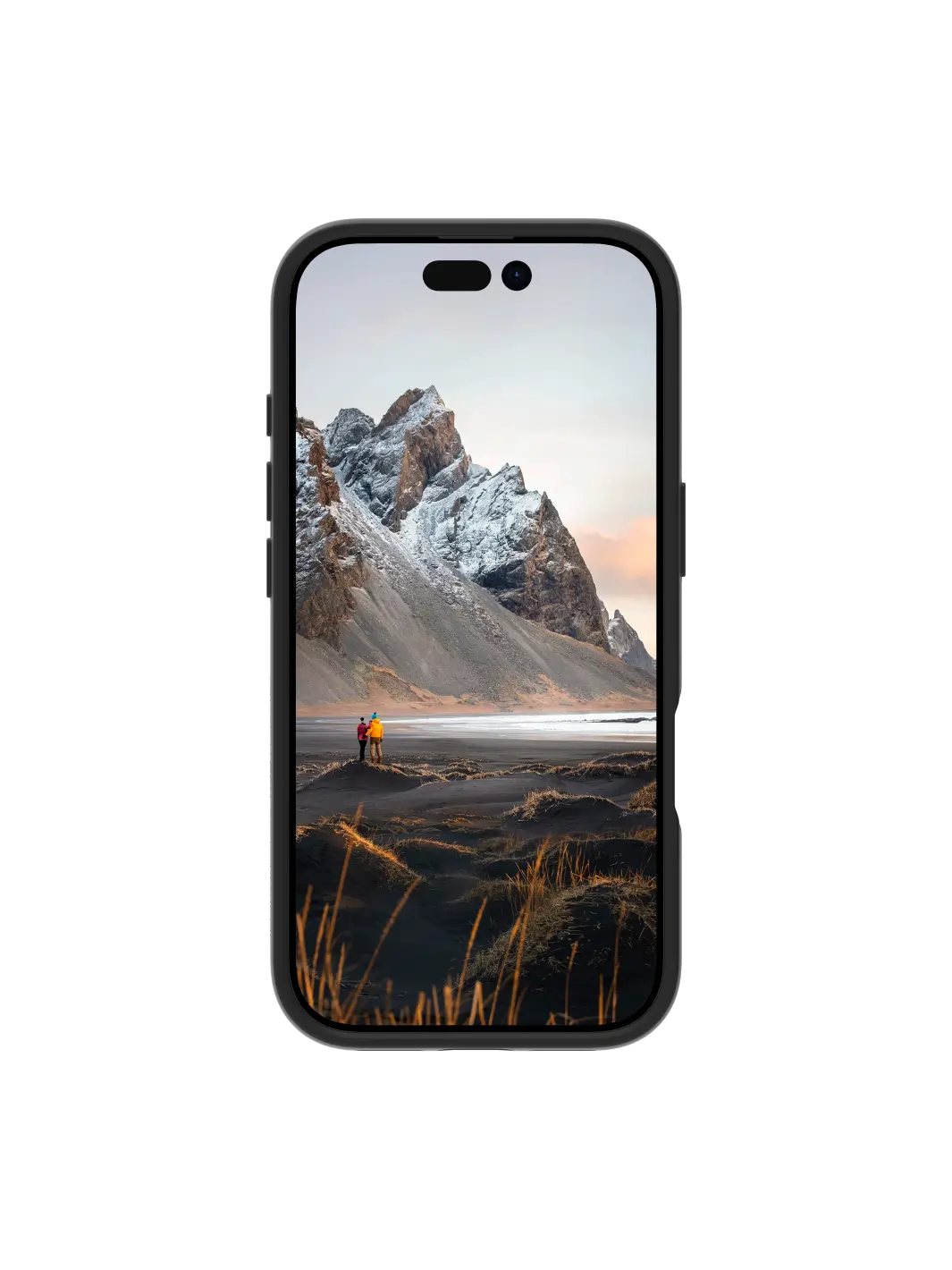 Iceland Ultra D3O MagSafe Kickstand - iPhone 17 - Black Phone Case