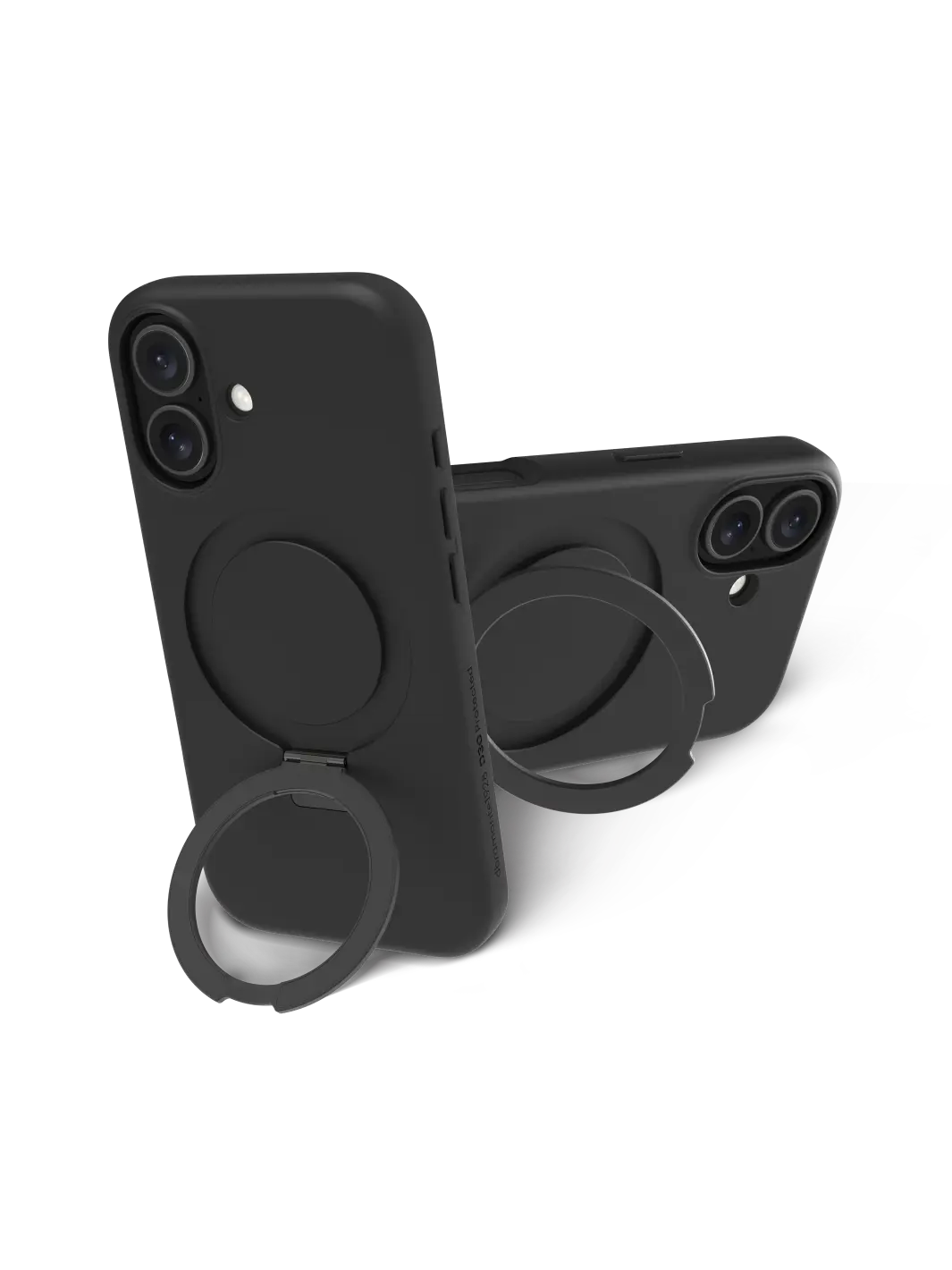 Iceland Ultra D3O MagSafe Kickstand - iPhone 17 - Black Phone Case
