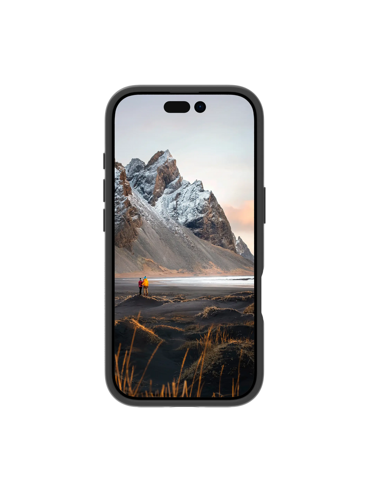 Iceland Ultra D3O MagSafe Kickstand - iPhone 17 - Black Phone Case