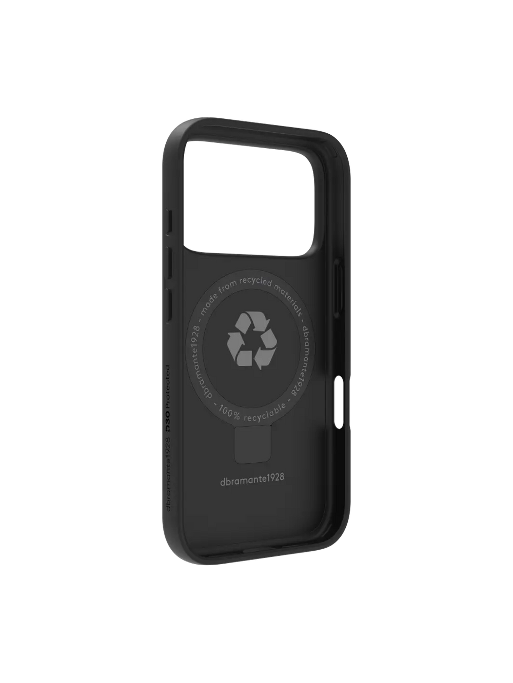 Iceland Ultra D3O MagSafe Kickstand - iPhone 17 Pro - Black Phone Case