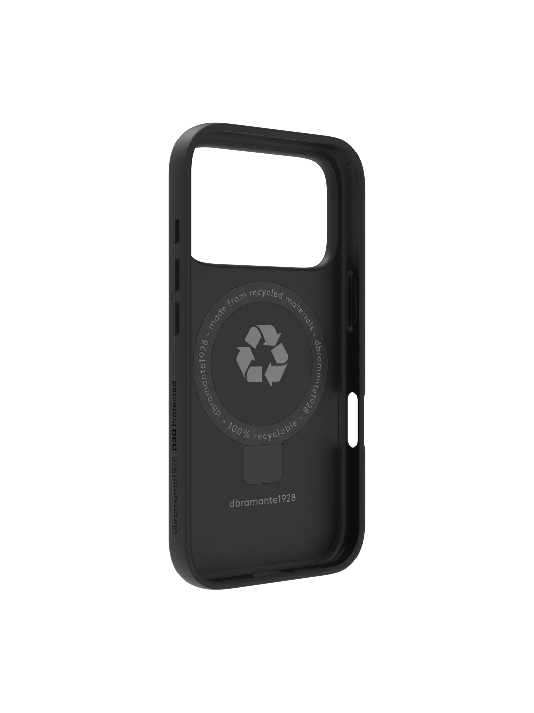 Iceland Ultra D3O MagSafe Kickstand - iPhone 17 Pro - Black Phone Case