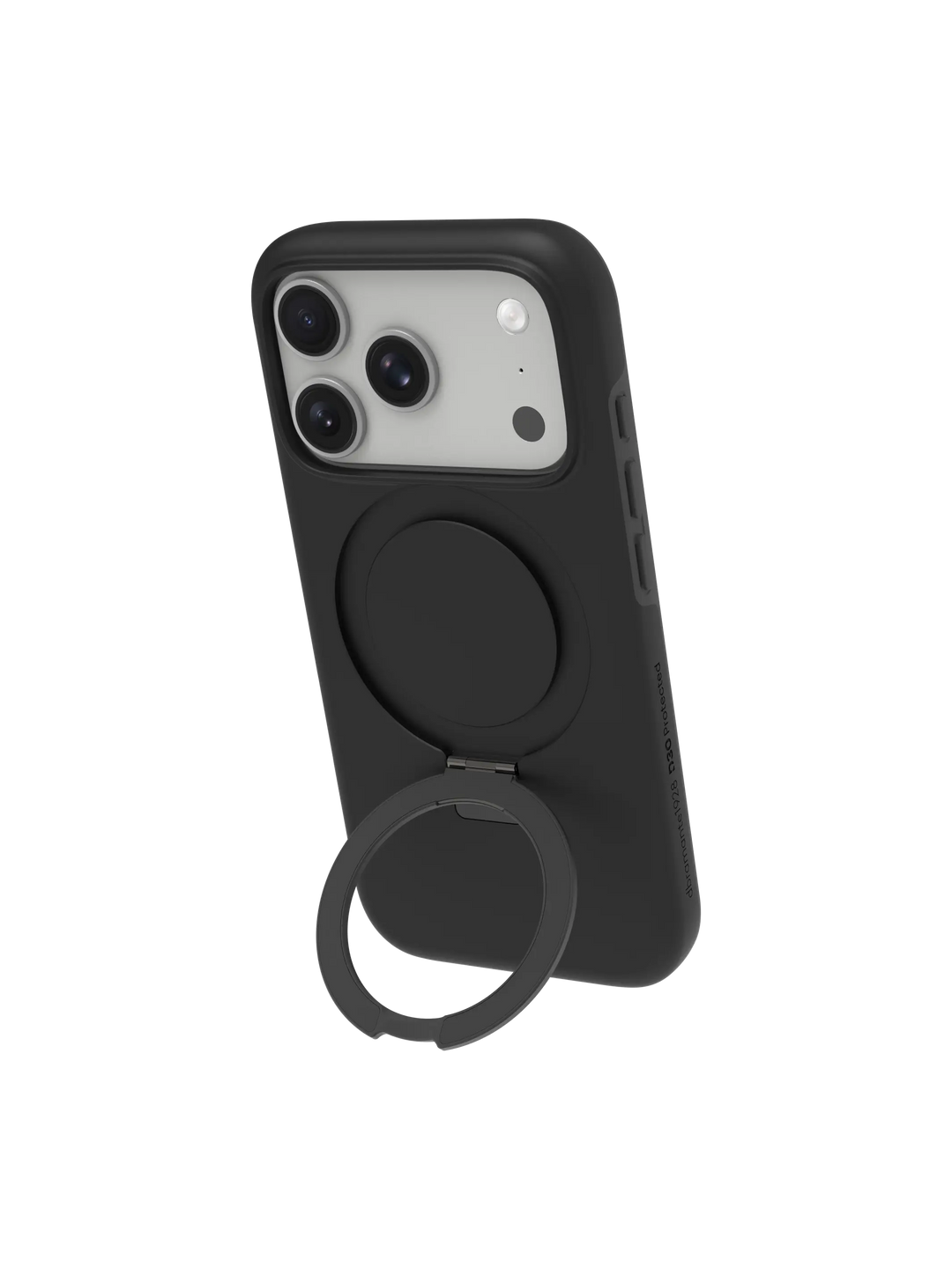 Iceland Ultra D3O MagSafe Kickstand - iPhone 17 Pro - Black Phone Case