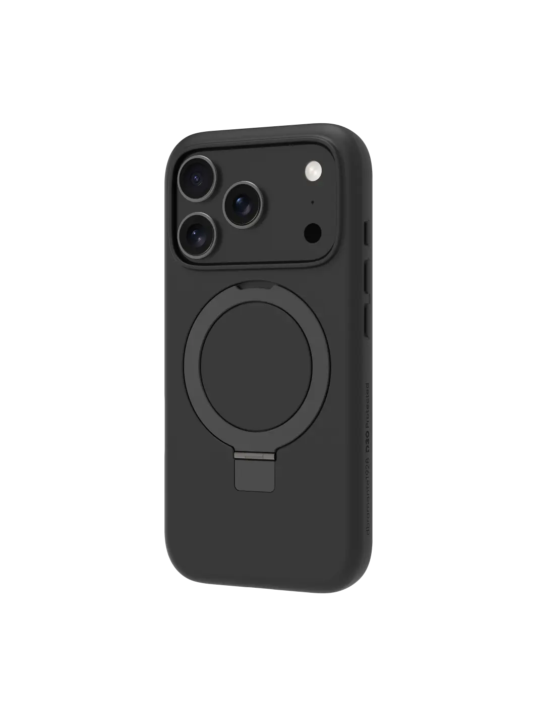Iceland Ultra D3O MagSafe Kickstand - iPhone 17 Pro - Black Phone Case