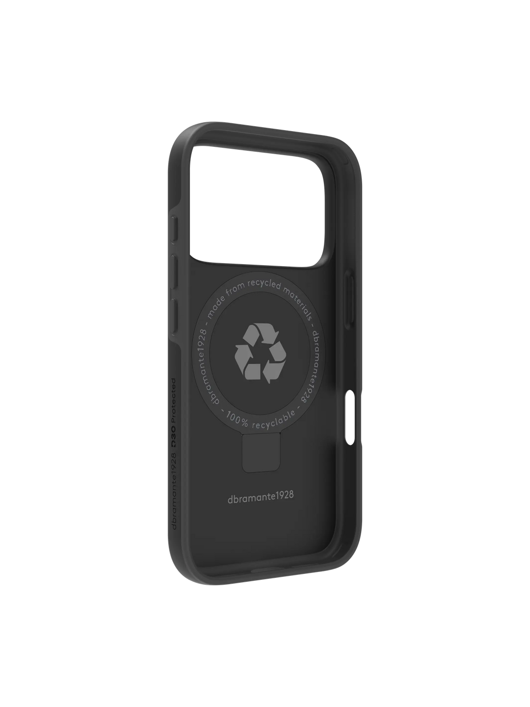 Iceland Ultra D3O MagSafe Kickstand - iPhone 17 Pro - Black Phone Case