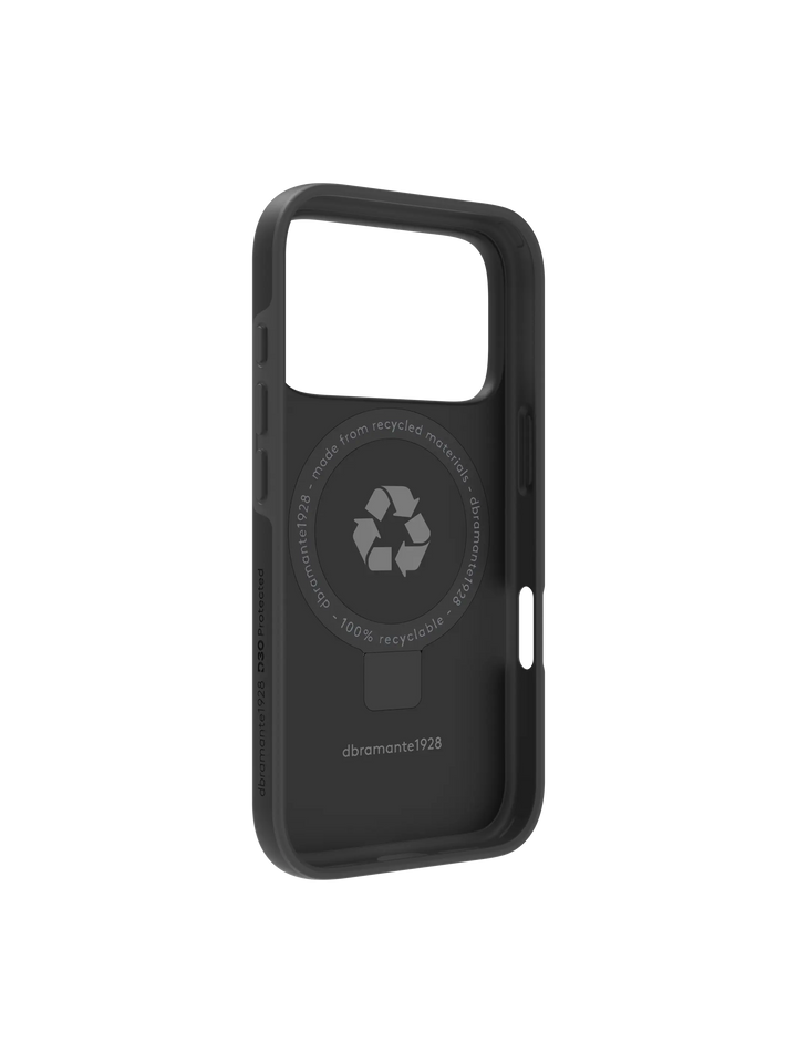 Iceland Ultra D3O MagSafe Kickstand - iPhone 17 Pro - Black Phone Case