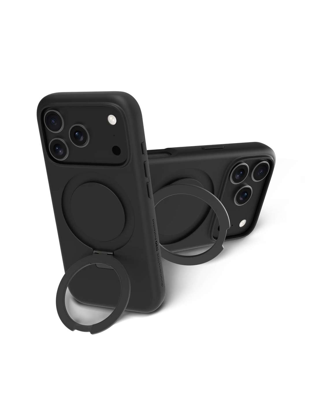 Iceland Ultra D3O MagSafe Kickstand - iPhone 17 Pro - Black Phone Case