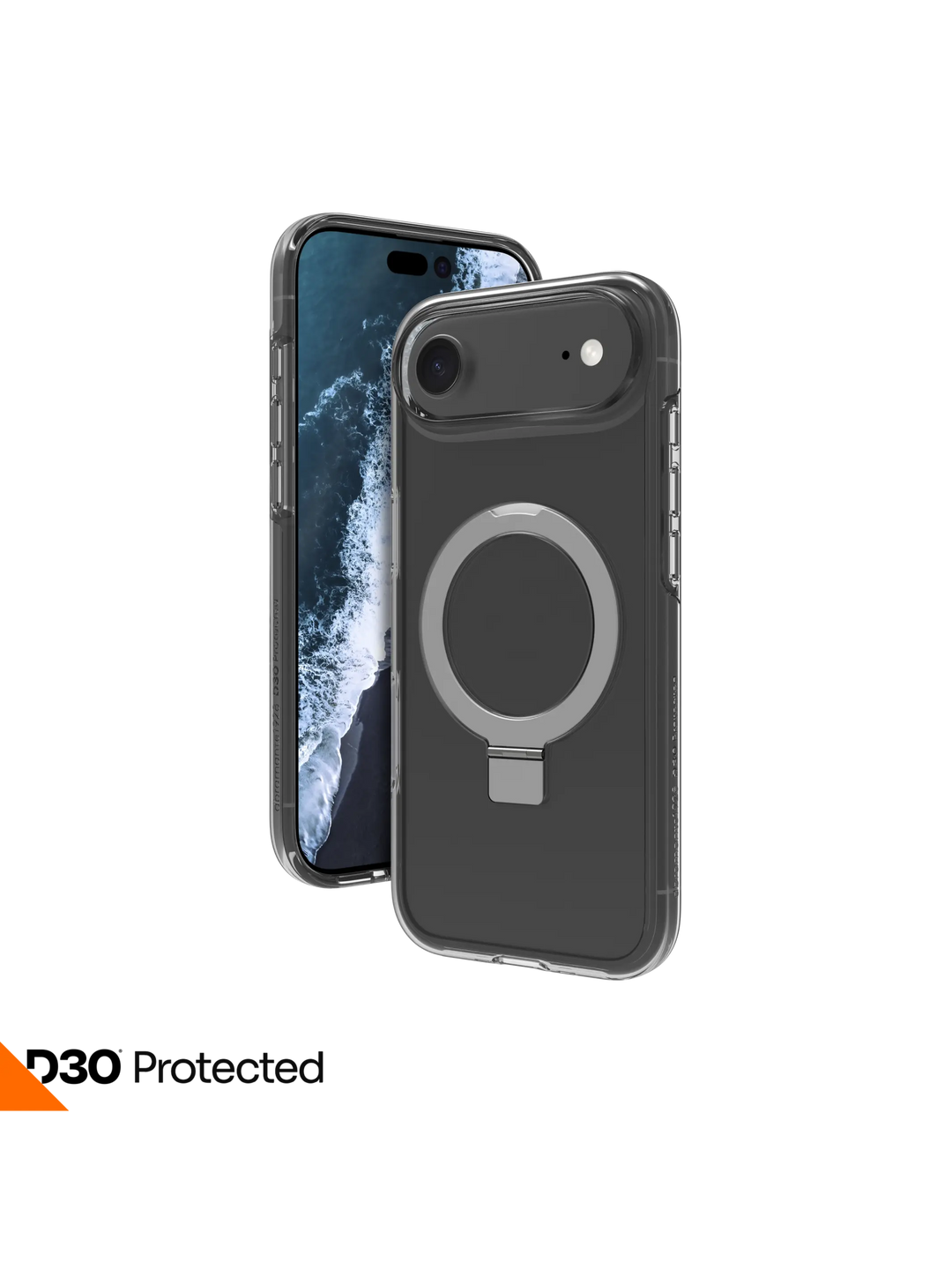 Iceland Ultra D3O MagSafe Kickstand - iPhone Air - Clear Phone Case