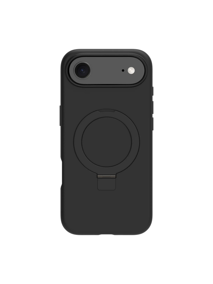 Iceland Ultra D3O MagSafe Kickstand - iPhone Air - Black Phone Case