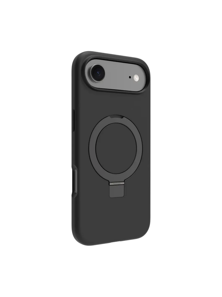 Iceland Ultra D3O MagSafe Kickstand - iPhone Air - Black Phone Case