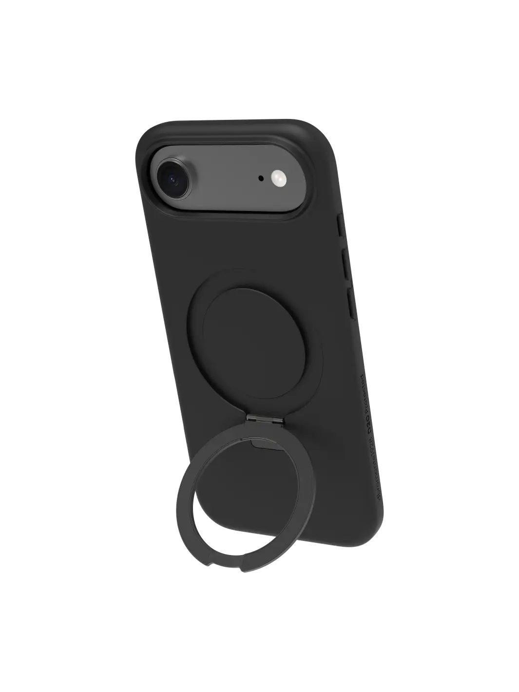 Iceland Ultra D3O MagSafe Kickstand - iPhone Air - Black Phone Case