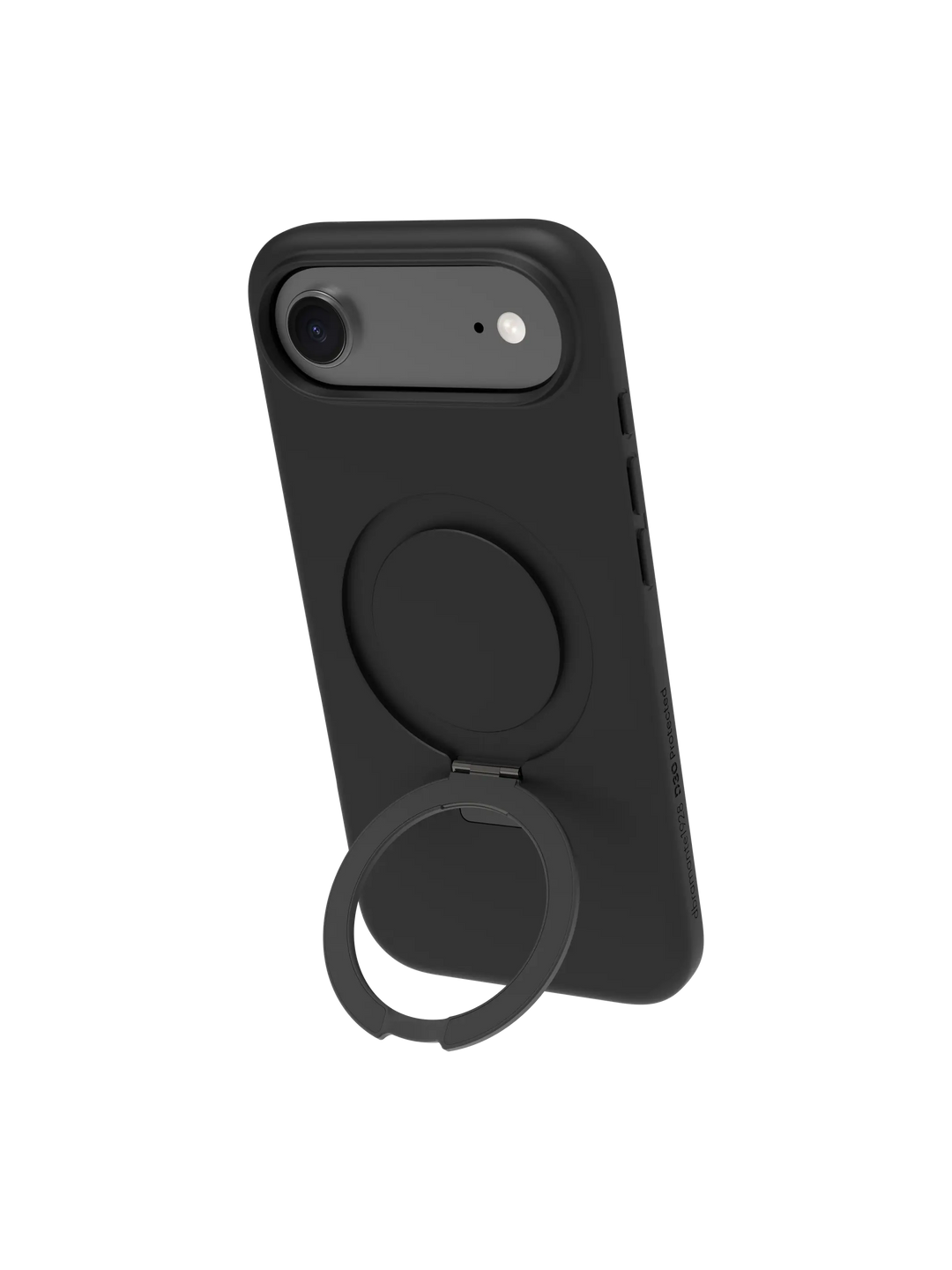 Iceland Ultra D3O MagSafe Kickstand - iPhone Air - Black Phone Case