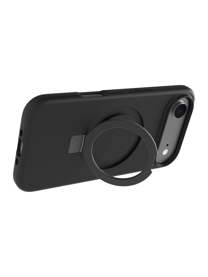 Iceland Ultra D3O MagSafe Kickstand - iPhone Air - Black Phone Case