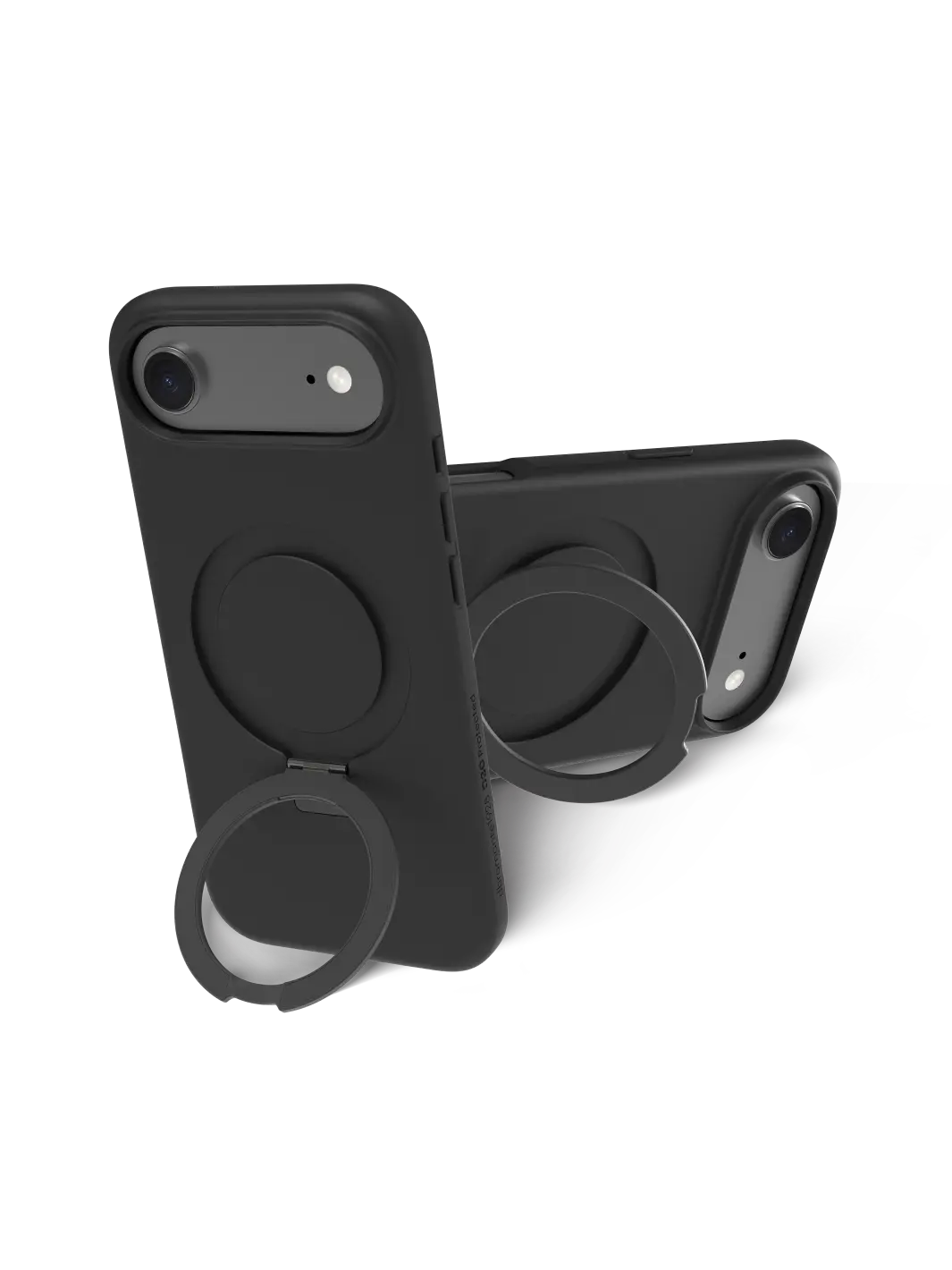 Iceland Ultra D3O MagSafe Kickstand - iPhone Air - Black Phone Case