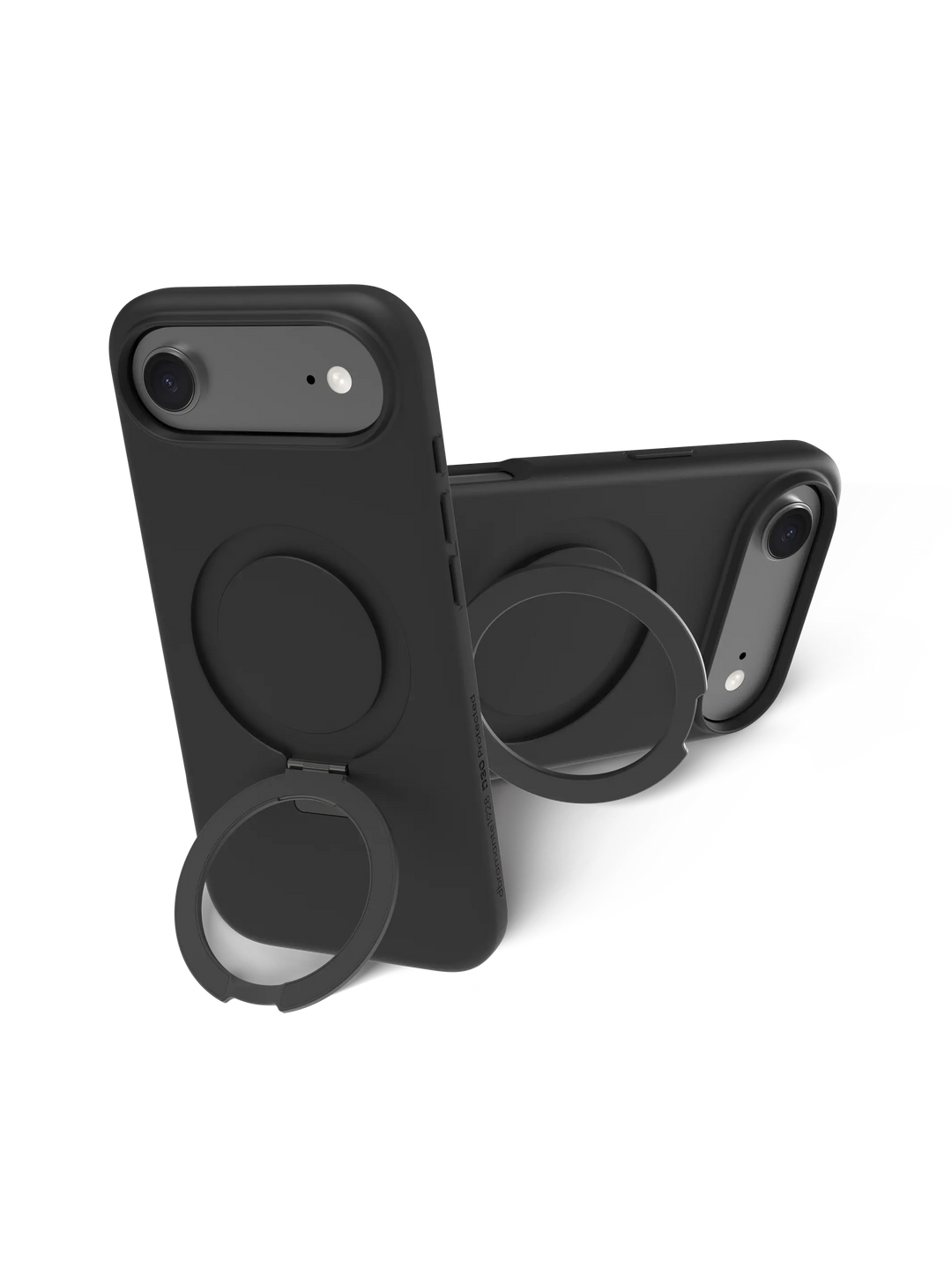 Iceland Ultra D3O MagSafe Kickstand - iPhone Air - Black Phone Case