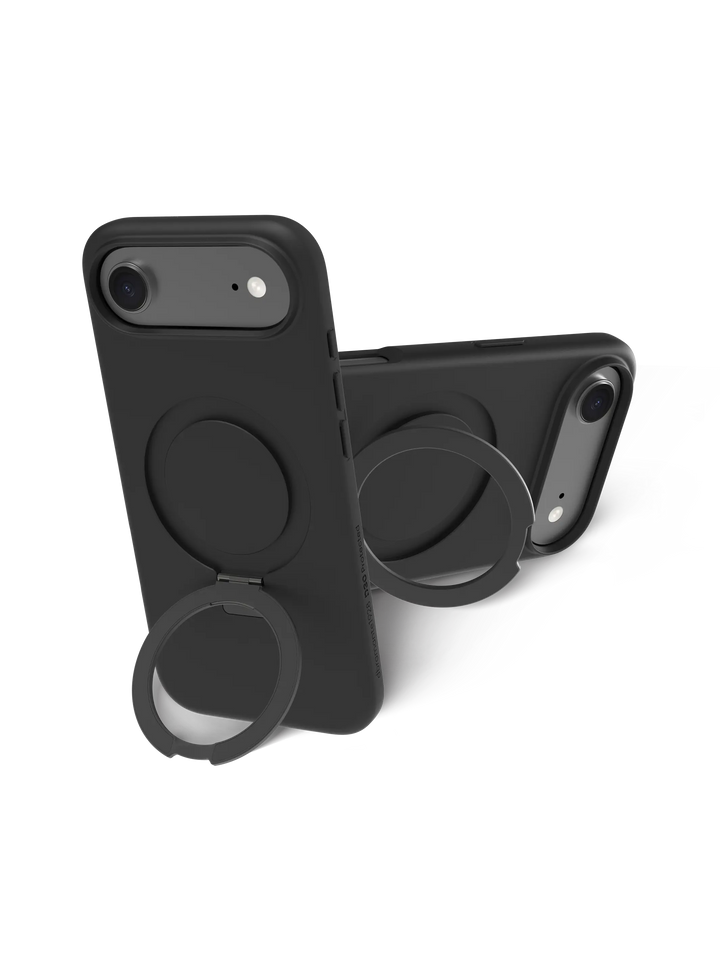 Iceland Ultra D3O MagSafe Kickstand - iPhone Air - Black Phone Case