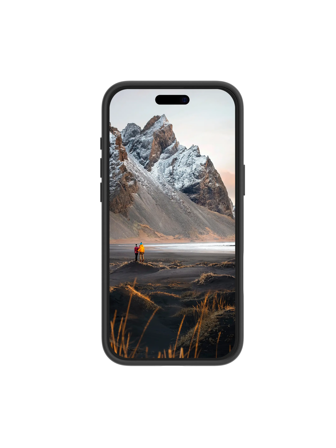 Iceland Ultra D3O MagSafe Kickstand - iPhone 16 Plus - Black Phone Case