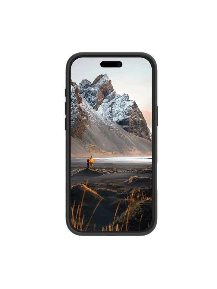 Iceland Ultra D3O MagSafe Kickstand - iPhone 16 Plus - Black Phone Case