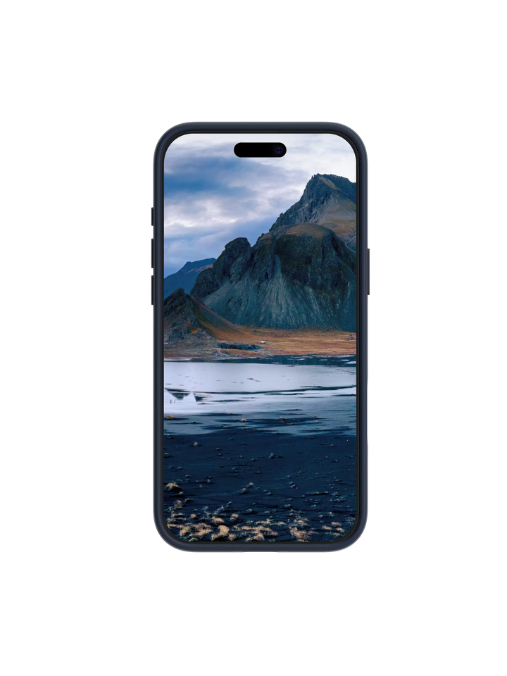 Iceland Ultra D3O MagSafe Kickstand - iPhone 16 Plus - Blue Phone Case