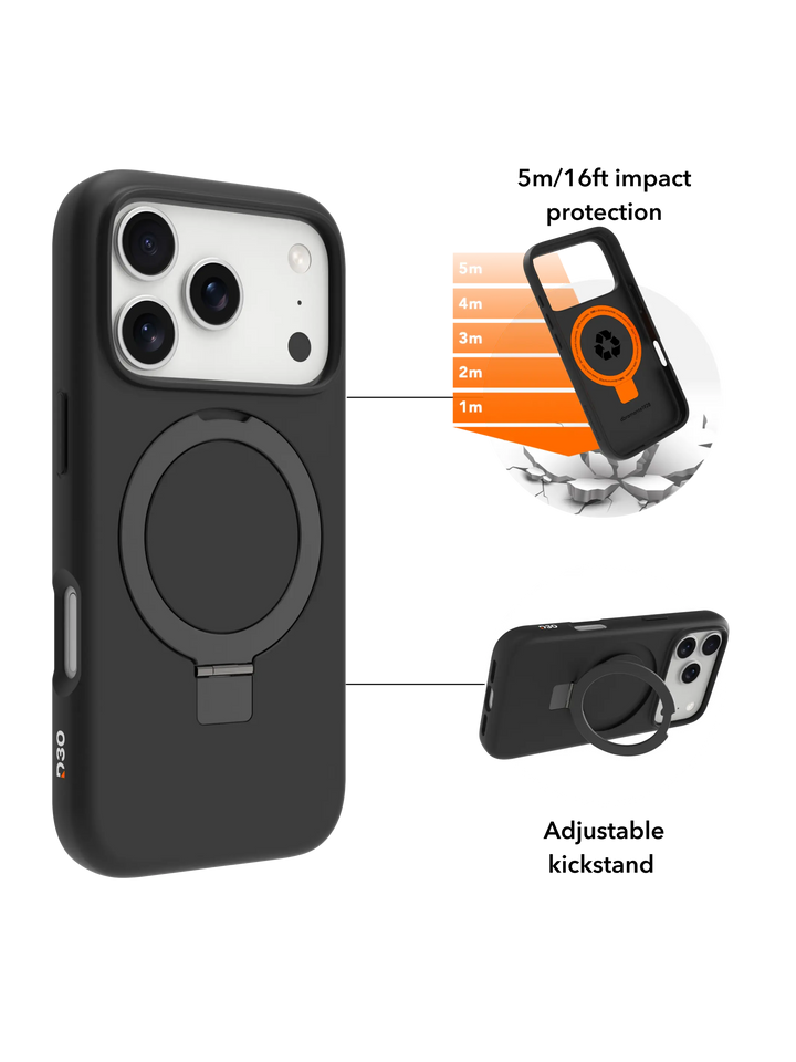 Iceland Ultra D3O MS Kick -iPhone 18 Pro Max/17 Pro Max -Bl