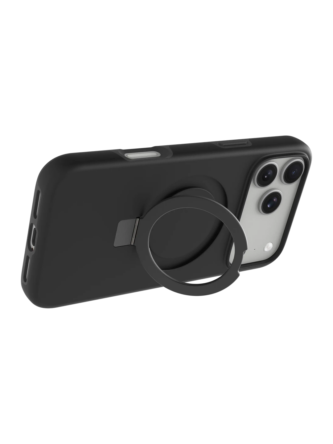 Iceland Ultra D3O MagSafe Kickstand - iPhone 17 Pro Max - Bl Phone Case