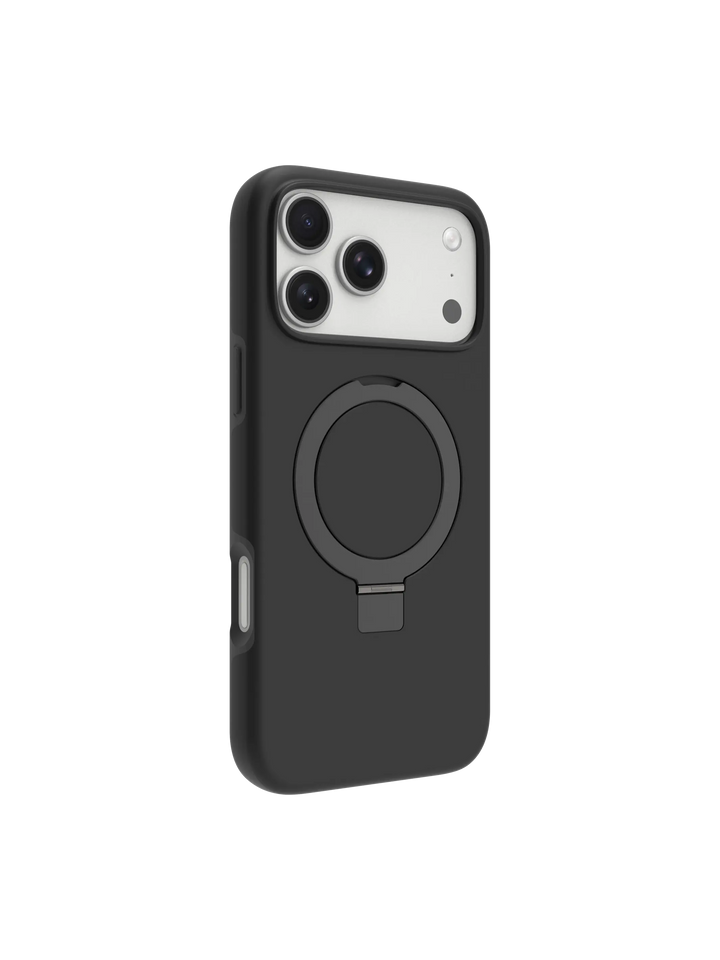 Iceland Ultra D3O MagSafe Kickstand - iPhone 17 Pro Max - Bl Phone Case