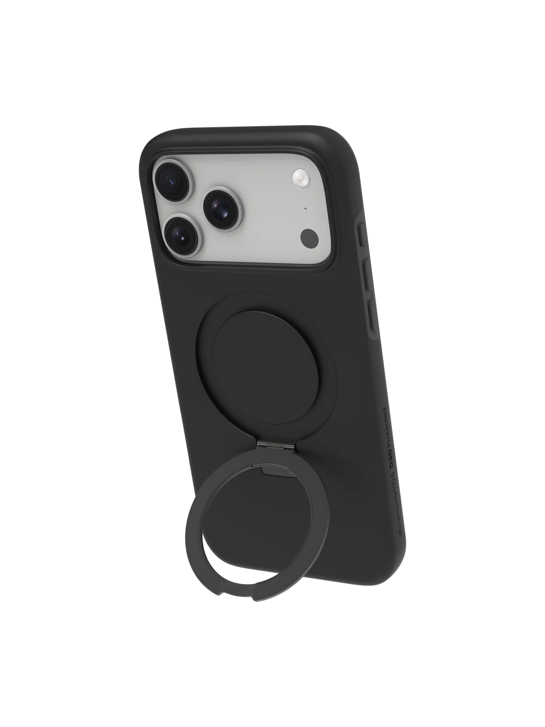 Iceland Ultra D3O MagSafe Kickstand - iPhone 17 Pro Max - Bl Phone Case