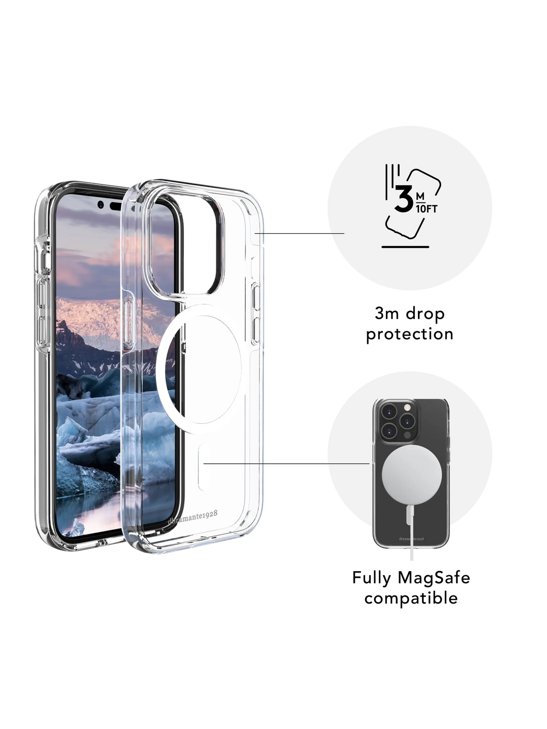 Iceland Pro MagSafe Clear iPhone 12 Phone Case