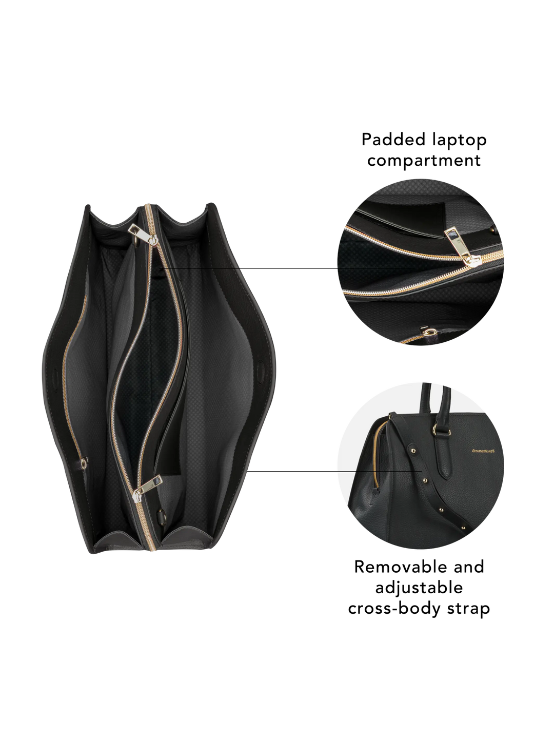 Los Angeles - Dark Grey Tote Bag