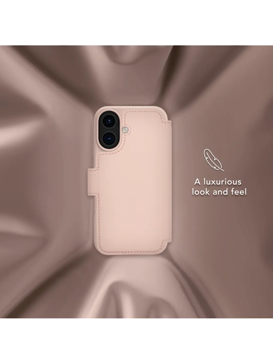 Lynge MagSafe ICON - iPhone 16 - Pink Sand Phone Case