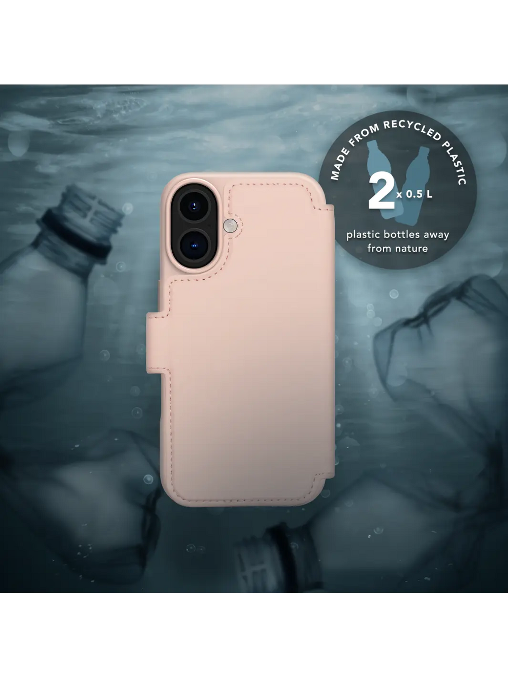 Lynge MagSafe ICON - iPhone 16 - Pink Sand Phone Case