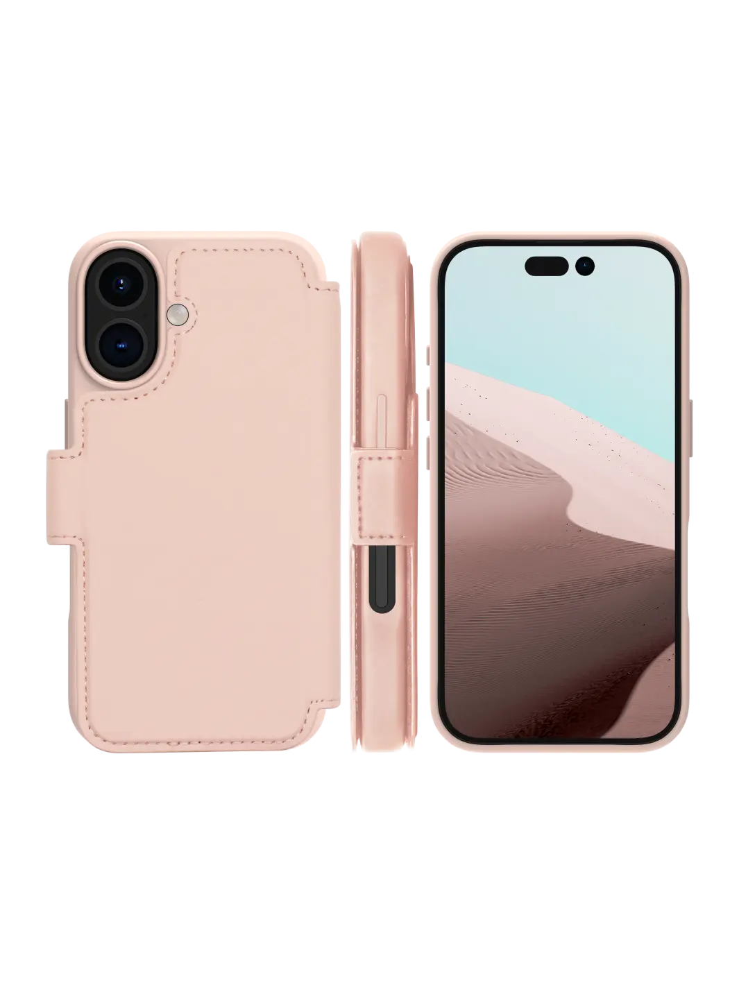 Lynge MagSafe ICON - iPhone 16 - Pink Sand