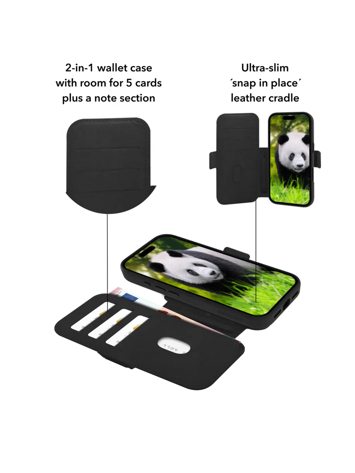 Lynge MagSafe - iPhone 17 Pro - Black Phone Case