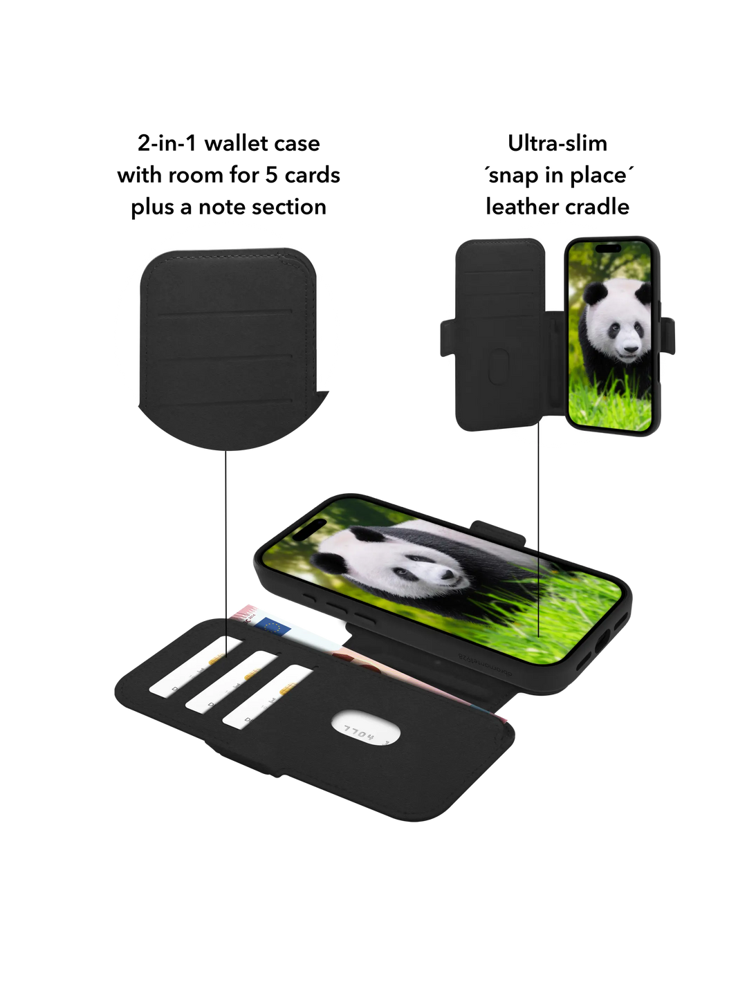 Lynge MagSafe - iPhone 18 Pro/17 Pro - Black Phone Case