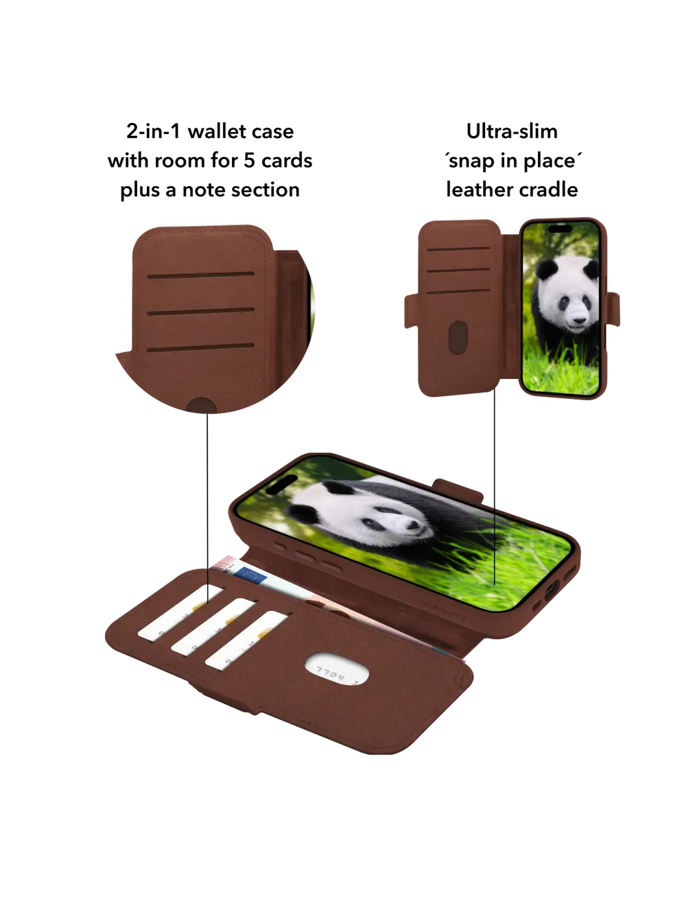 Lynge MagSafe - iPhone 17 - Dark Tan Phone Case