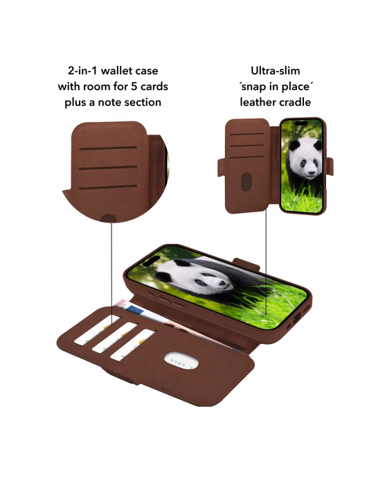 Lynge MagSafe - iPhone 17 - Dark Tan Phone Case