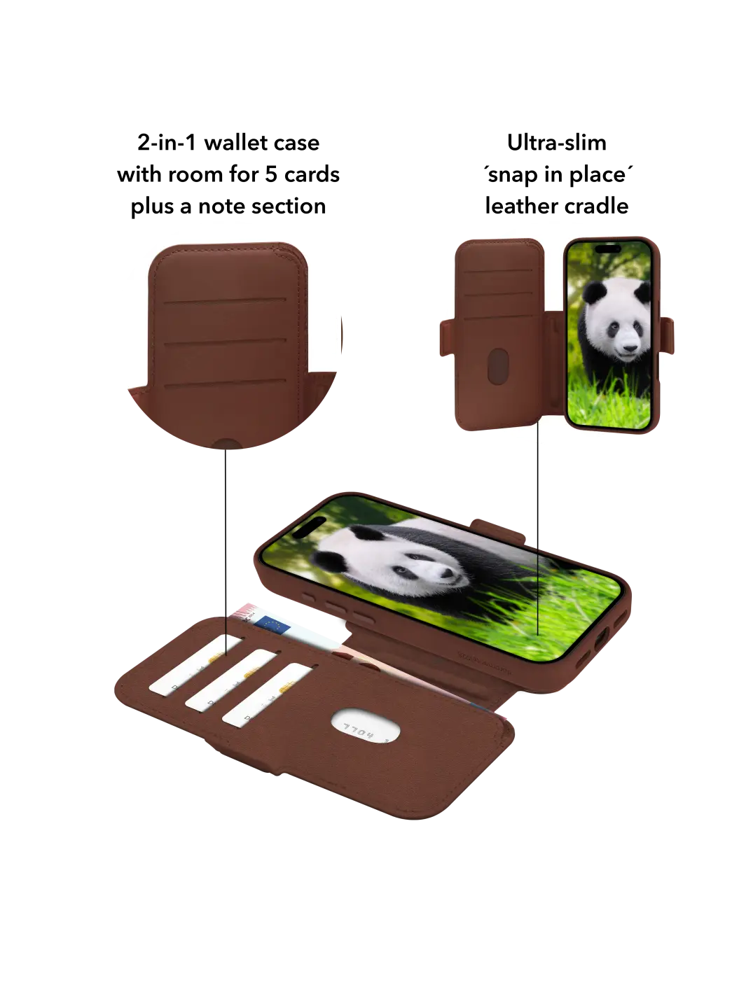 Lynge MagSafe - iPhone 17 Pro - Dark Tan Phone Case