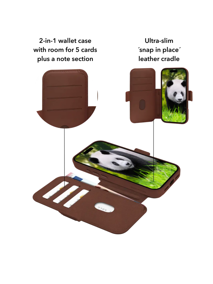 Lynge MagSafe - iPhone 17 Pro - Dark Tan Phone Case